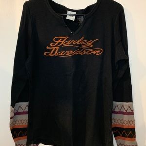 Black Harley Davidson XL sweater